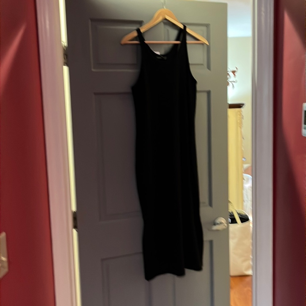 Banana Republic knit dress with slit on each side